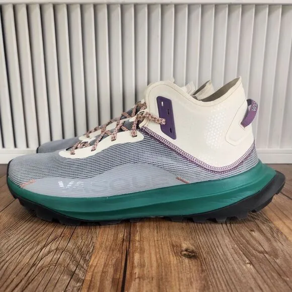 Vasque Re:Connect Here Mid Hiking Shoes Men Sz 10 M Gray Colorful Trail Trekking