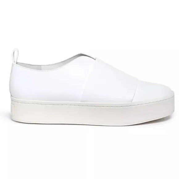 Vince Wallace Leather Platform Skate Sneakers