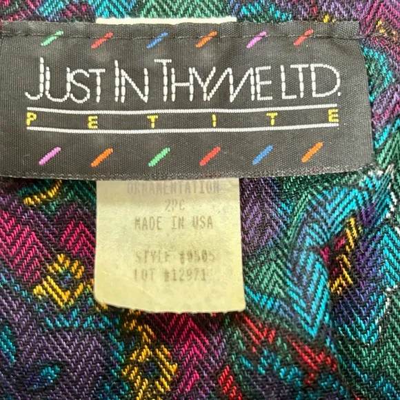 Vintage 1980’s women’s 2pc suit