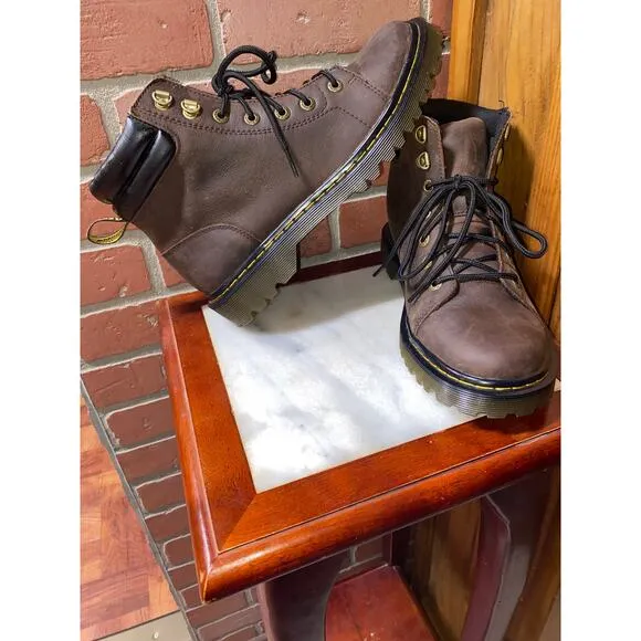 Vintage 2004 Dr Doc Martens Air Wair AW004 Mens Sz 11 Leather Combat Boo…