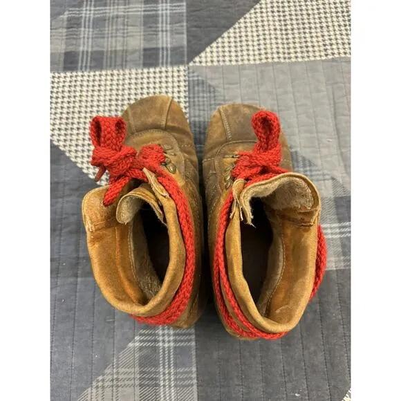 Vintage 70s ASPEN Leather Hiking‎ &amp; Hunting Lace To Toe Boots Men’s Size 9 US