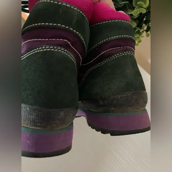 Vintage 80s 90s Guardian Iron Age Women’s Steel Toe Hiking Boots Shoes Size 6.5