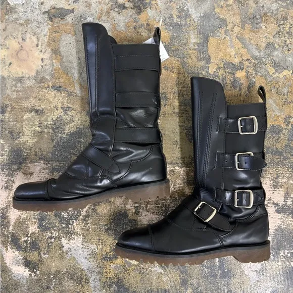 Vintage 90s Dr. Marten Buckle Mad Max Boots