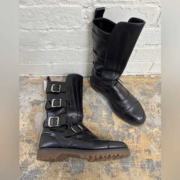 Vintage 90s Dr. Marten Buckle Mad Max Boots