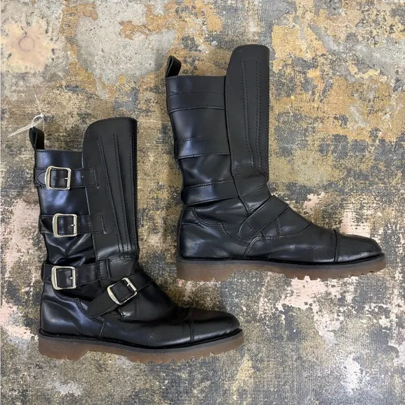 Vintage 90s Dr. Marten Buckle Mad Max Boots
