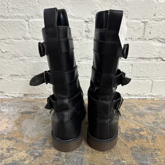 Vintage 90s Dr. Marten Buckle Mad Max Boots