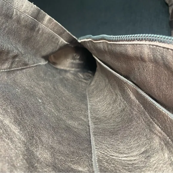 Vintage BNWOB Cole Haan Tall Chocolate Suede lace and zip up SEXY boots 6M $firm