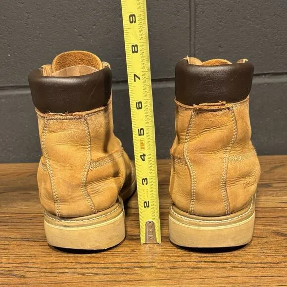 Vintage Die Hard Tan Leather Lace Up Work Boots Men’s 11 EE