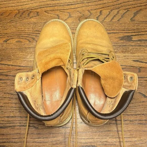 Vintage Die Hard Tan Leather Lace Up Work Boots Men’s 11 EE