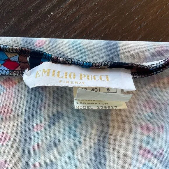 Vintage Emilio Pucci Pencil Skirt - As Is