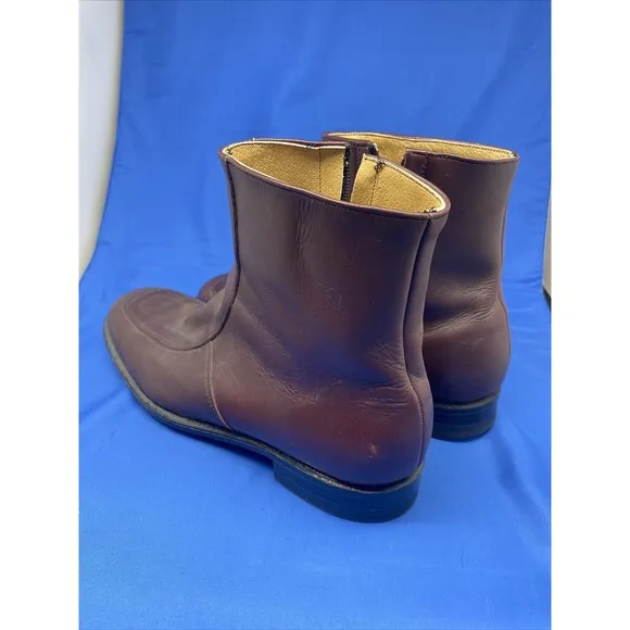 Vintage Executive Imperials 910 Leather Closed Toe Mid-Calf Brown Mens Size 11B