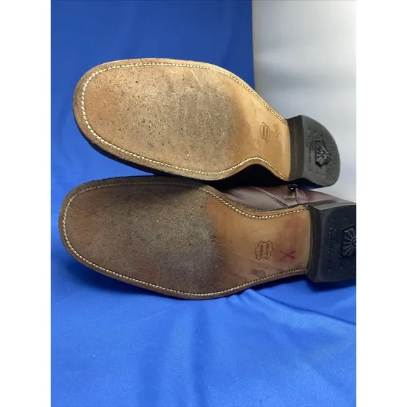 Vintage Executive Imperials 910 Leather Closed Toe Mid-Calf Brown Mens Size 11B