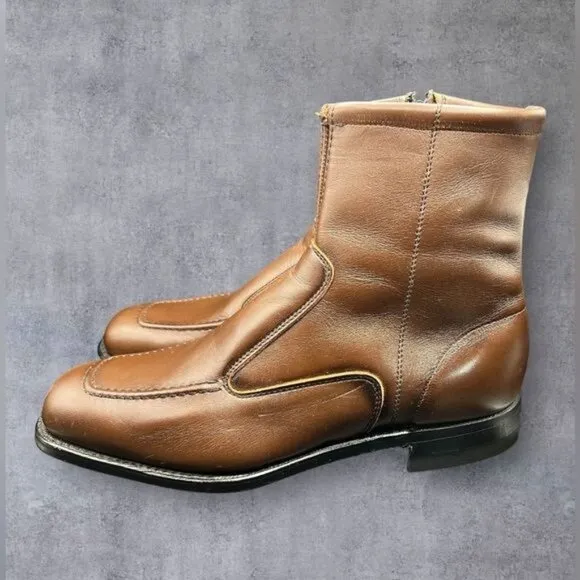 Vintage KNAPP Ankle Beatle Boots MENS 7