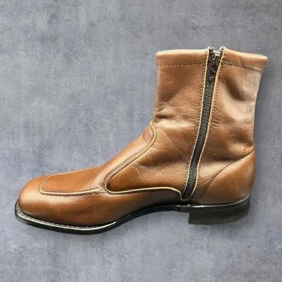 Vintage KNAPP Ankle Beatle Boots MENS 7