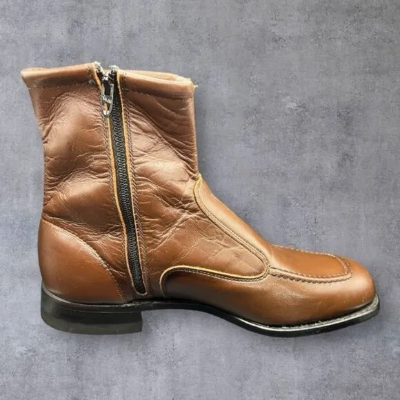 Vintage KNAPP Ankle Beatle Boots MENS 7