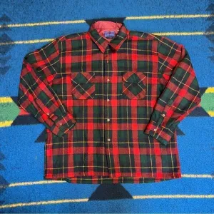 Vintage Ponderosa by Bardon Wool Flannel in Plaid (XL)
