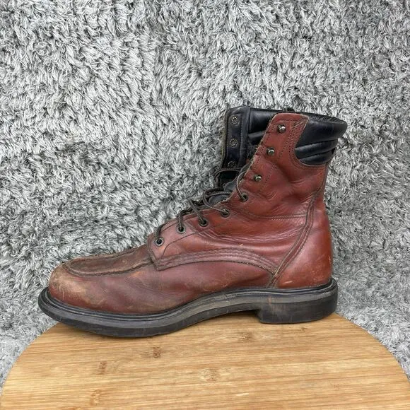 Vintage Red Wing Leather Work Boots Men's 12 D 402