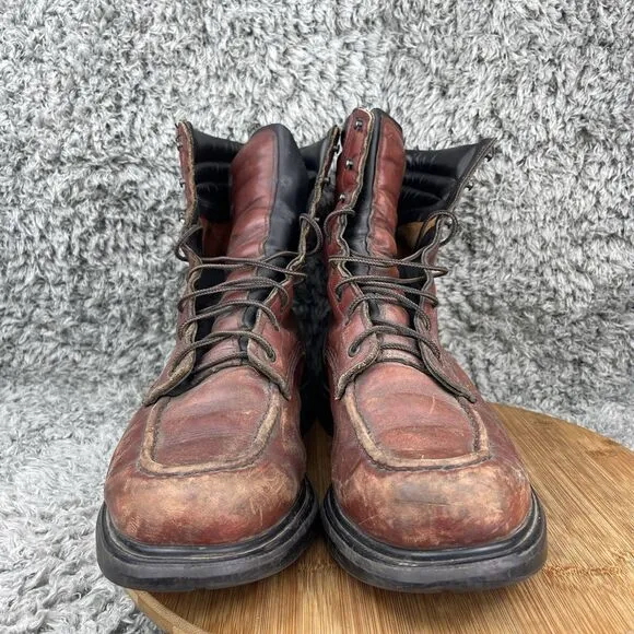 Vintage Red Wing Leather Work Boots Men's 12 D 402