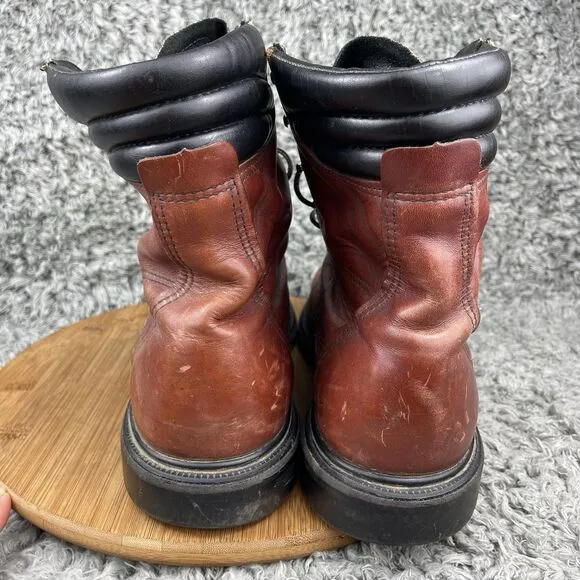 Vintage Red Wing Leather Work Boots Men's 12 D 402