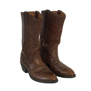 Vintage Red Wing Pecos Brown Leather Western Cowboy Work Boots 9801-1 Mens 7 D