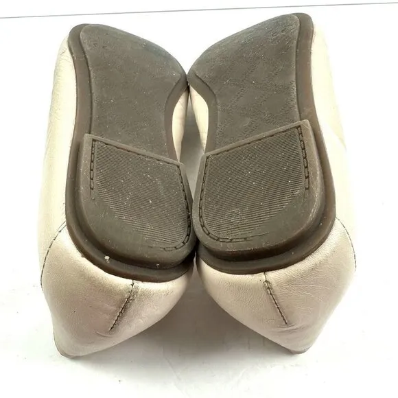 Vionic 7.5 Flats Minna Snakeskin Cap Toe Slip On Shoes Comfort Arch Support