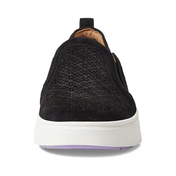 Vionic Kimmie Perf I4686L1-001 Womens US 9.5 Black Slip On Comfort Shoes ZPO2258