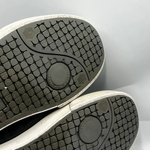 Vtg DC Shoes Pure Skate Sneakers Mens Size 10.5 Charcoal / Black Skate Shoes