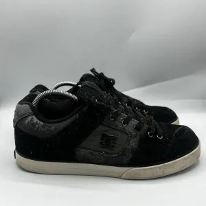 Vtg DC Shoes Pure Skate Sneakers Mens Size 10.5 Charcoal / Black Skate Shoes