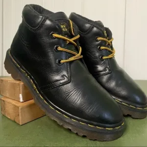 VTG England MIE Dr Martens #8057 Ankle Boots in Black