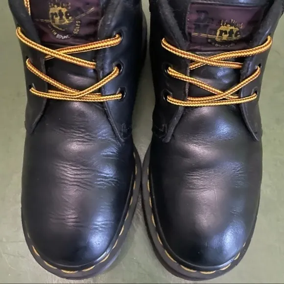 VTG England MIE Dr Martens #8057 Ankle Boots in Black