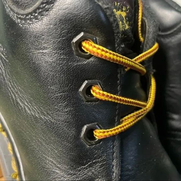 VTG England MIE Dr Martens #8057 Ankle Boots in Black
