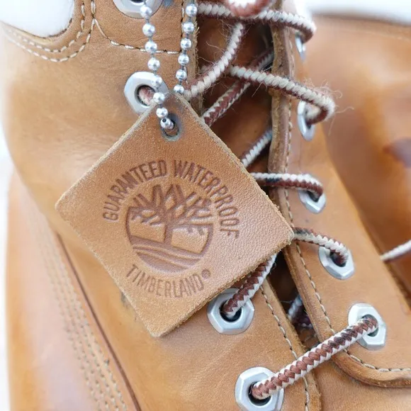 VTG Timberland Boots Mens Leather 13 Combat 8 inch Waterproof Premium Work USA