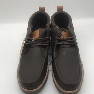 WEATHERPROOF  Mens  Pull Tab Padded Chester Round Toe Lace-Up Chukka Boots