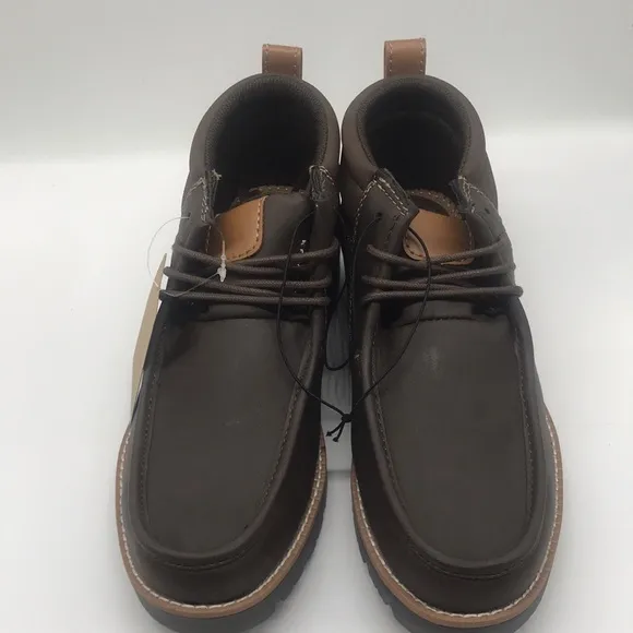 WEATHERPROOF  Mens  Pull Tab Padded Chester Round Toe Lace-Up Chukka Boots