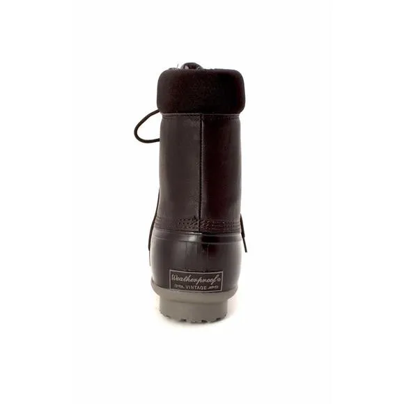 Weatherproof Vintage Mens Adam II Combat &amp; Lace-up Boots Black 8 Medium (D)
