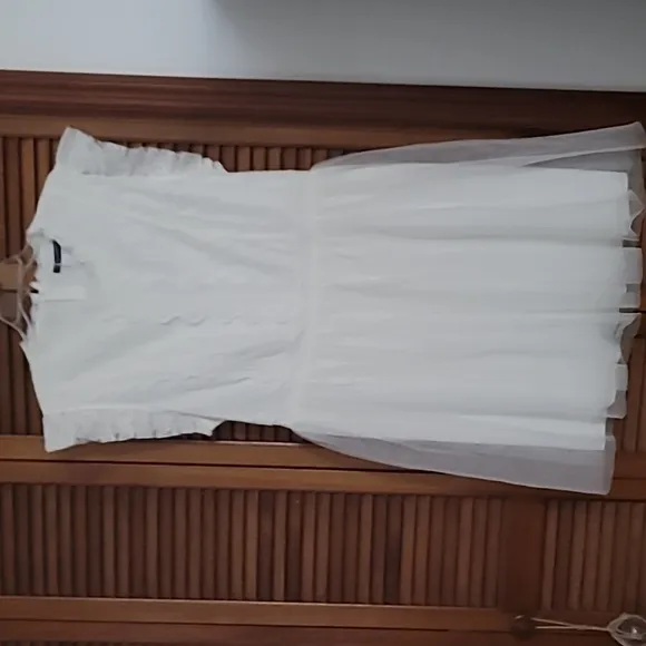 White Formal Dress by Simplee Plus