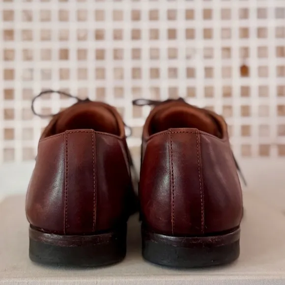 Wolf &amp; Sheperd Bannister Derby in Honey brown size 7