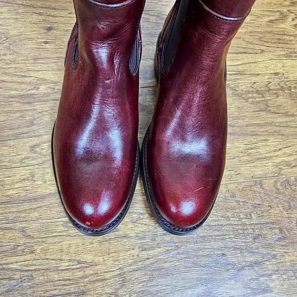 Wolverine 1000 Mile Heritage Darcy Women's Boots Cherry Red Leather Size 5.5B