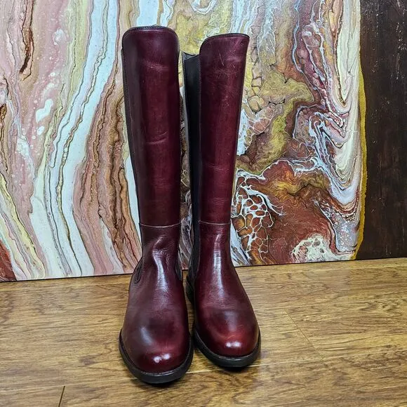 Wolverine 1000 Mile Heritage Darcy Women's Boots Cherry Red Leather Size 5.5B