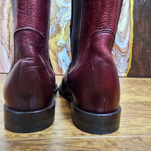 Wolverine 1000 Mile Heritage Darcy Women's Boots Cherry Red Leather Size 5.5B