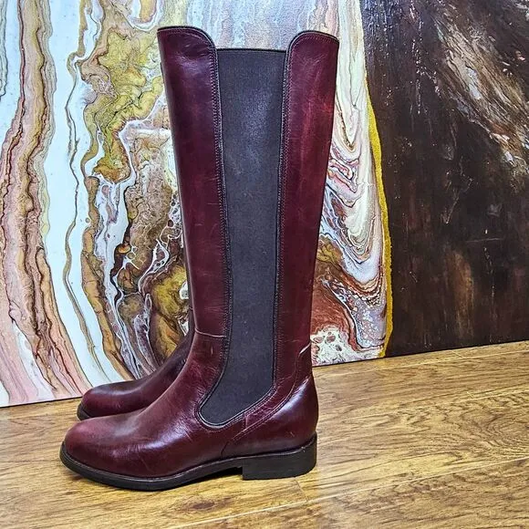Wolverine 1000 Mile Heritage Darcy Women's Boots Cherry Red Leather Size 5.5B