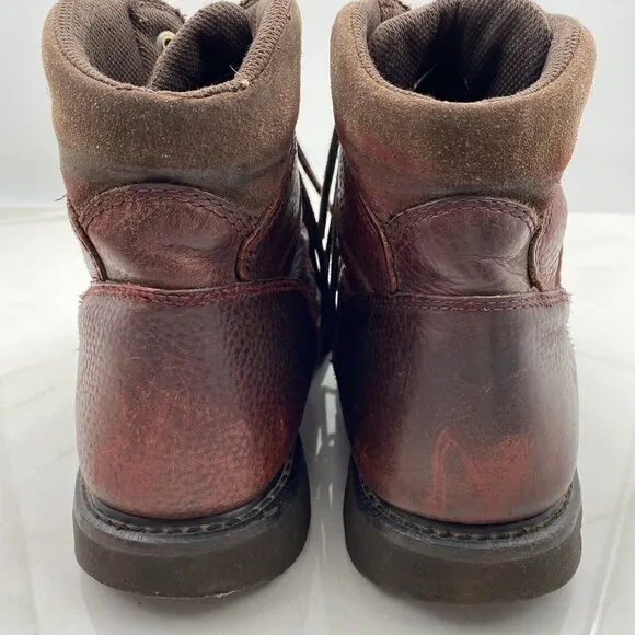 Wolverine Boots Mens Size 11.5 MW01405 Iron Ranger Oxblood Lace Up Leather Work