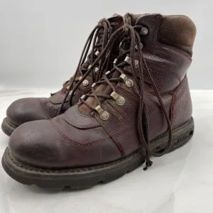 Wolverine Boots Mens Size 11.5 MW01405 Iron Ranger Oxblood Lace Up Leather Work