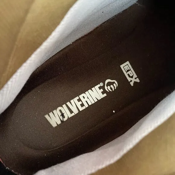 Wolverine Composite Toe F2413-18 Mens Brown Leather Work Boots Size 8.5 M