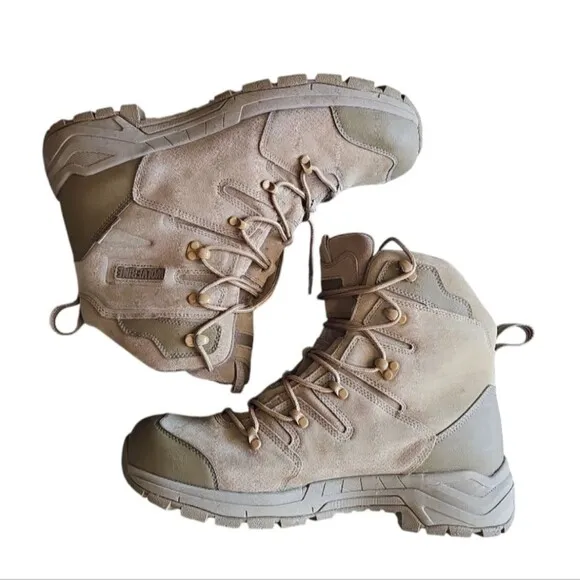 Wolverine Men Waterproof Leather Hiking Work Boots Sz 14 M Outdoor Workwear