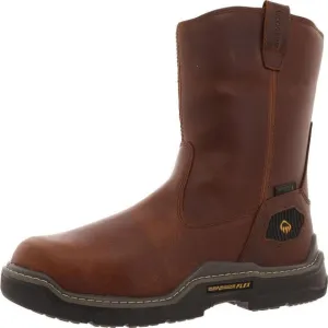 Wolverine Mens Raider Brown Water Resistant Leather Work &amp; Safety Boots NWOB