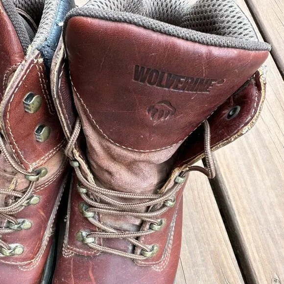 WOLVERINE Men's Work Boots - 12