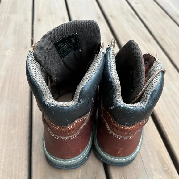 WOLVERINE Men's Work Boots - 12