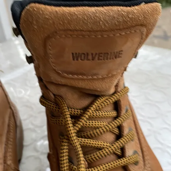 Wolverine men’s work boots size 8