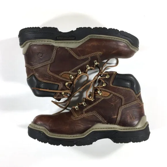 Wolverine Raider Durashocks Work Boots Mens Size 12M Brown W210057